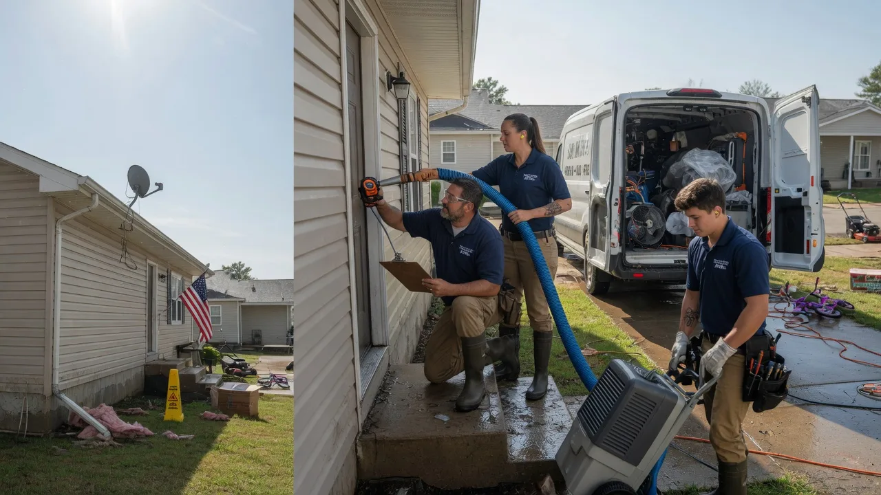 Ceiling Water Damage Restoration in Gould, AR near me